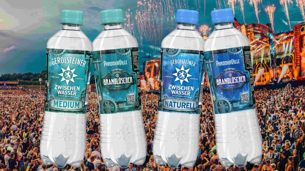 Elektro statt Metal: Gerolsteiner ist Partner des Parookaville Festivals - Quelle: Gerolsteiner Brunnen
